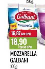  MOZZARELLA GALBANI 100g 