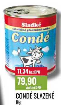 CONDÉ SLAZENÉ 1Kg  v akci