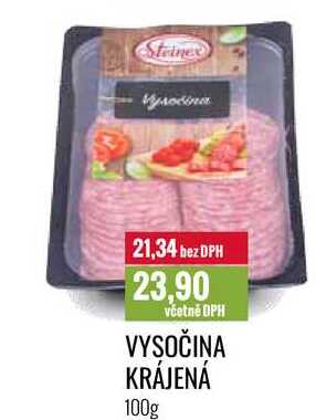 VYSOČINA KRÁJENÁ 100g 