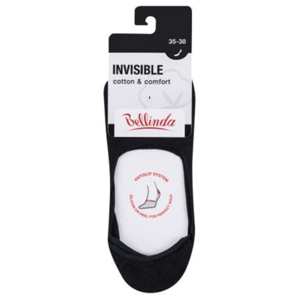 Bellinda INVISIBLE SOCKS černé, vel. 35-38