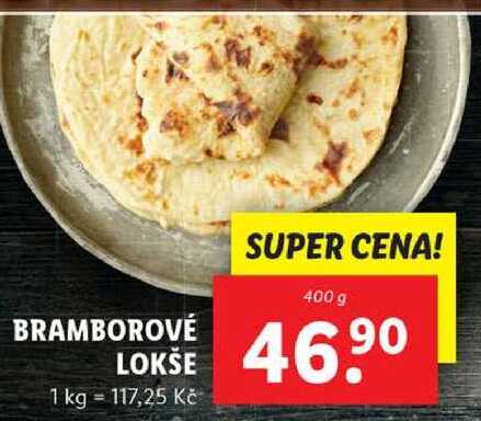 BRAMBOROVÉ LOKŠE, 400 g