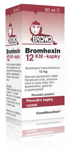 Bromhexin KM 12 mg/ml 50 m