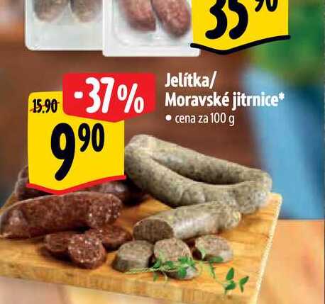   Jelitka/ Moravské jitrnice 100 g 