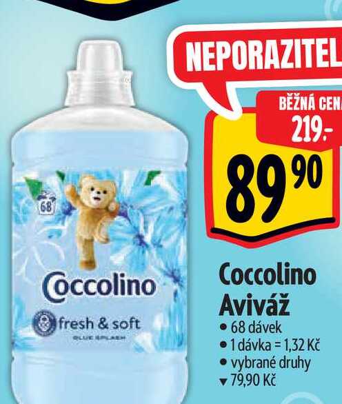   Coccolino Aviváž • 68 dávek 