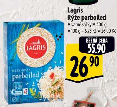 Lagris Rýže parboiled, 400 g