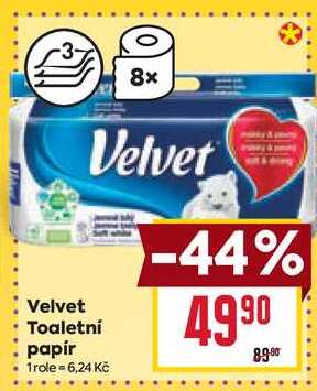 Velvet Toaletní papír