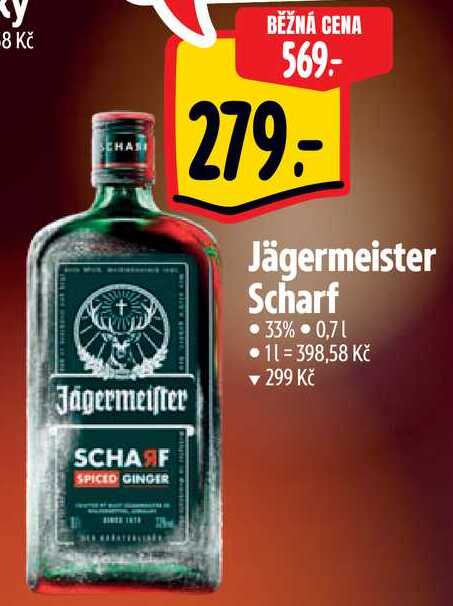 Jägermeister Scharf, 0,7 l