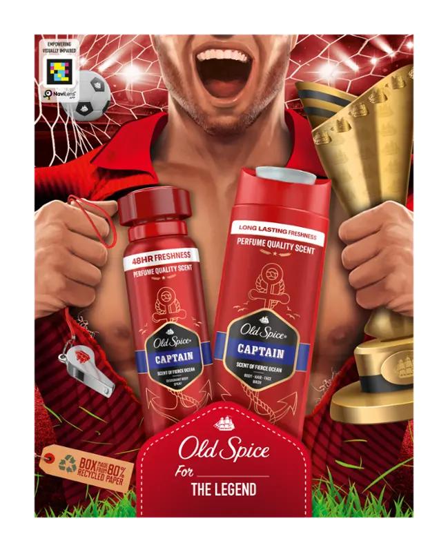 Old Spice Dárková sada Old Spice Captain Footballer, 1 ks