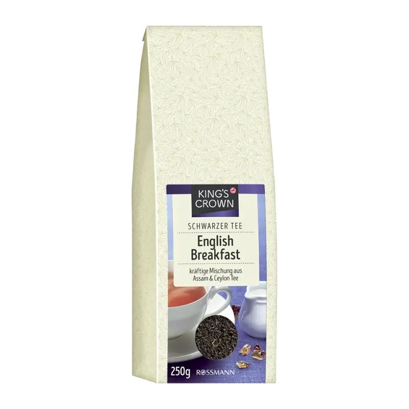 King's Crown Sypaný čaj English breakfast, 250 g