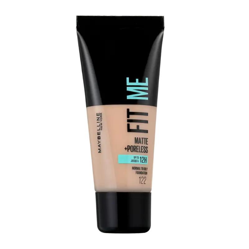 Maybelline Make-up FIT ME! Matte + Poreless 122 Creamy Beige, 1 ks