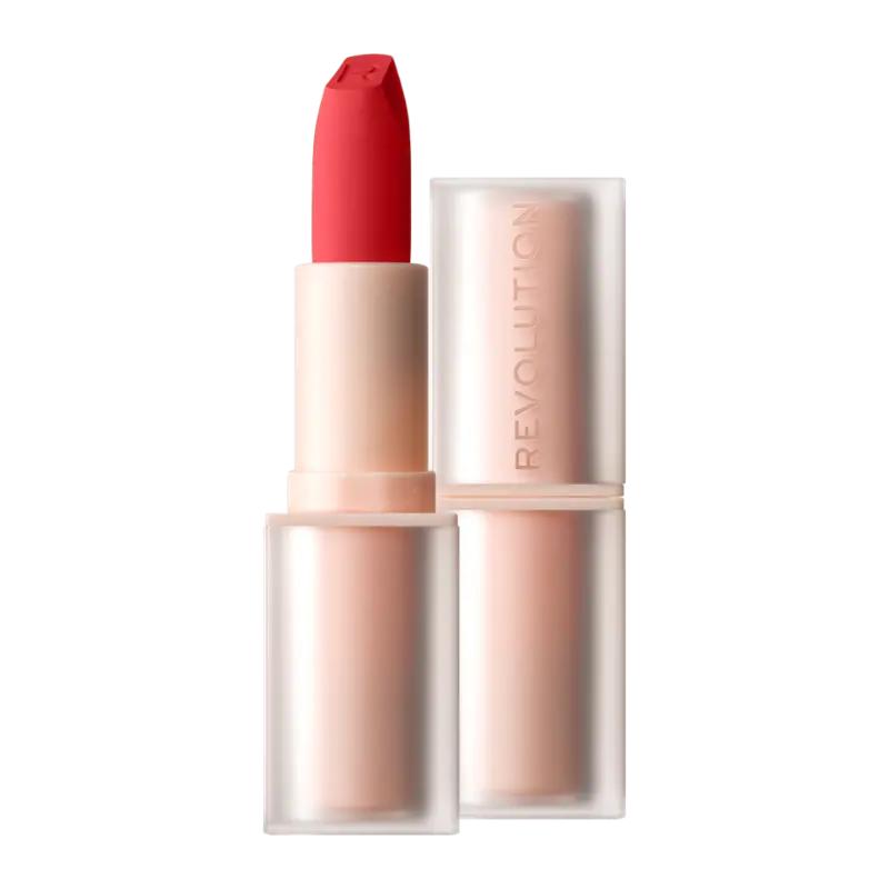 Makeup Revolution Rtěnka Allure Vibe Red, 1 ks