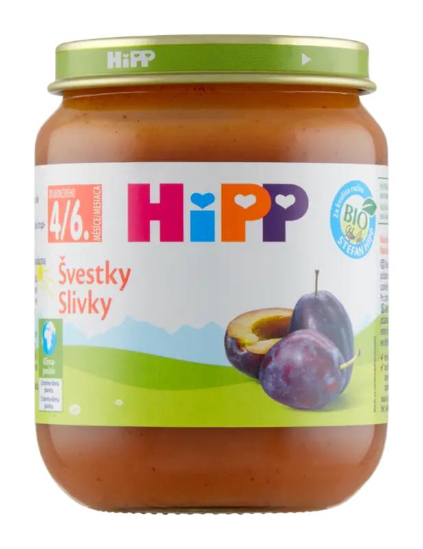 HiPP BIO ovocný příkrm švestky, 125 g