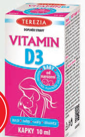 TEREZIA VITAMIN D3 BABY 400 IU