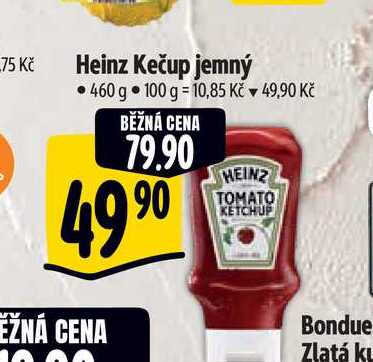  Heinz Kečup jemný 460 g 