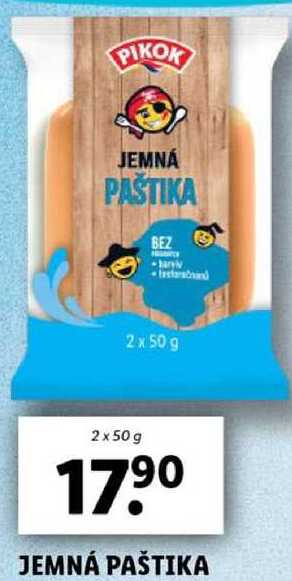 JEMNÁ PASTIKA, 2x 50 g