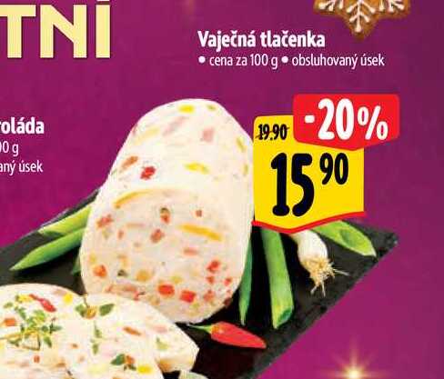   Vaječná tlačenka 100 g