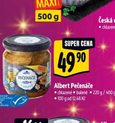   Albert Pečenáče 220g, 400 g