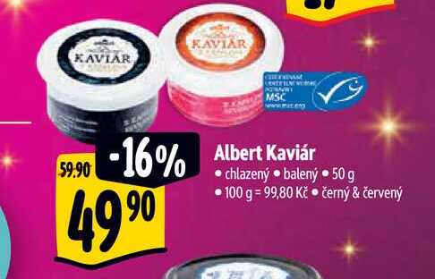  Albert Kaviár  50 g