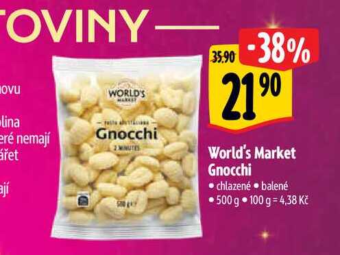   World's Market Gnocchi  500 g