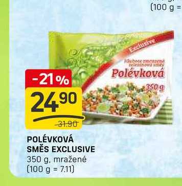 POLÉVKOVÁ SMĚS EXCLUSIVE 350 g