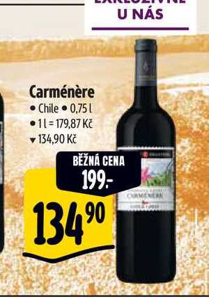 Carménère • Chile • 0,751  