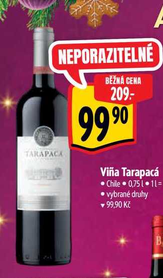   Viña Tarapacá 0,75 l