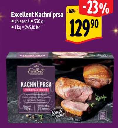 Excellent Kachní prsa, 530 g