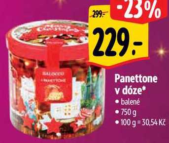 Panettone v dóze, 750 g