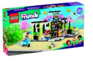 LEGO® Friends 42618
Kavárna v městečku Heartlake