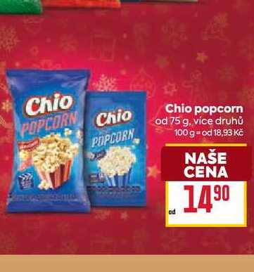 Chio popcorn od 75 g