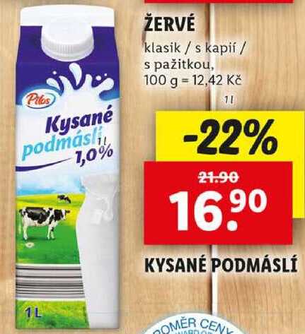 ŽERVÉ, 1 l