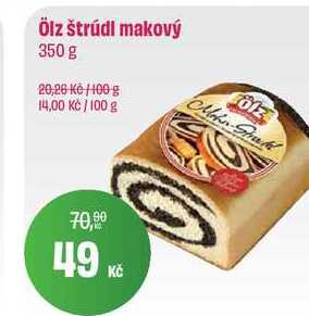 Ölz štrúdl makový 350 g 