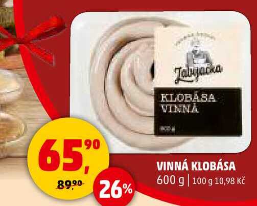 VINNÁ KLOBÁSA, 600 g