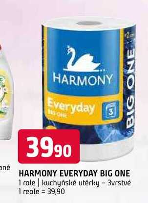 Harmony everyday big one 1 role kuchyňské utěrky 3vrstvé