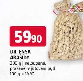 Dr. Ensa Exklusive Arašídy 300g