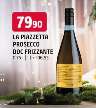 La piazzetta prosecco doc frizzante 0,75l