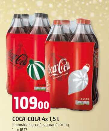 COCA-COLA 4x 1,5l