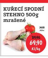 KUŘECÍ SPODNÍ STEHNO 500g mražené