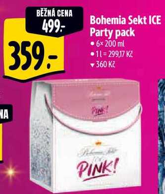 Bohemia Sekt ICE Party pack, 6x 200 ml 