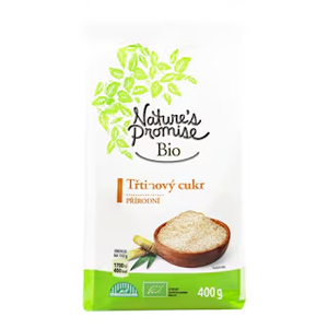 Nature's Promise Bio Třtinový cukr, 400 g