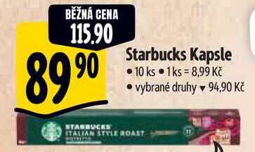 Starbucks Kapsle, 10 ks