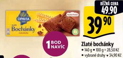 Zlaté bochánky, 140 g