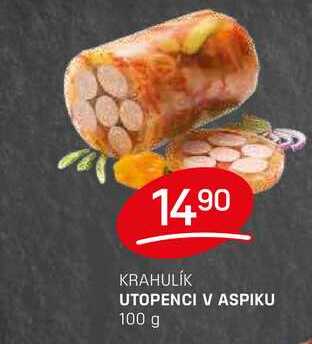 UTOPENCI V ASPIKU 100 g 