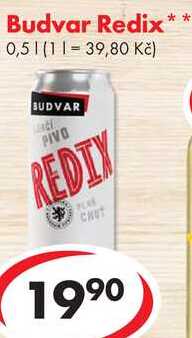 Budvar Redix, 0,5 l 