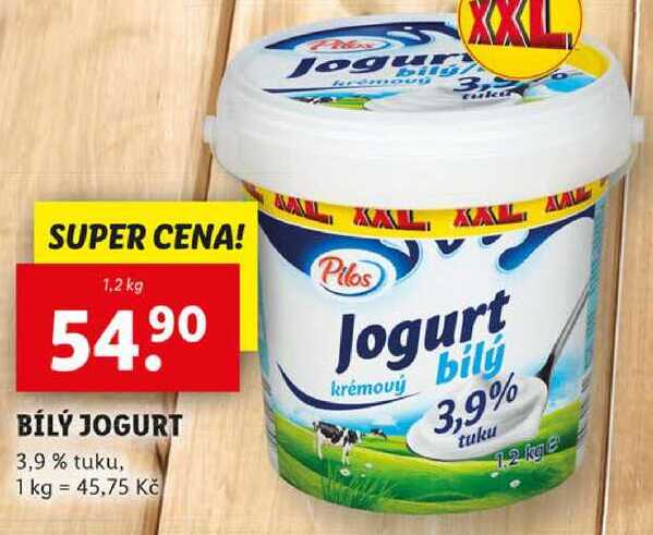 BÍLÝ JOGURT, 1,2 kg