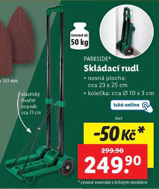 Skládací rudl
