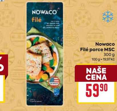 Nowaco Filé porce MSC 300 g 