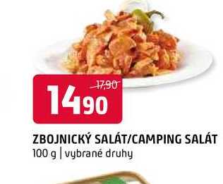 Zbojnický salát camping salát 100 g vybrané druhy 