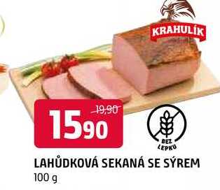 Lahůdková sekaná se sýrem 100g