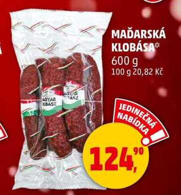 MAĎARSKÁ KLOBÁSA, 600 g 